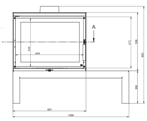 KFD STO iMax 14 - kamna litinová KF Design